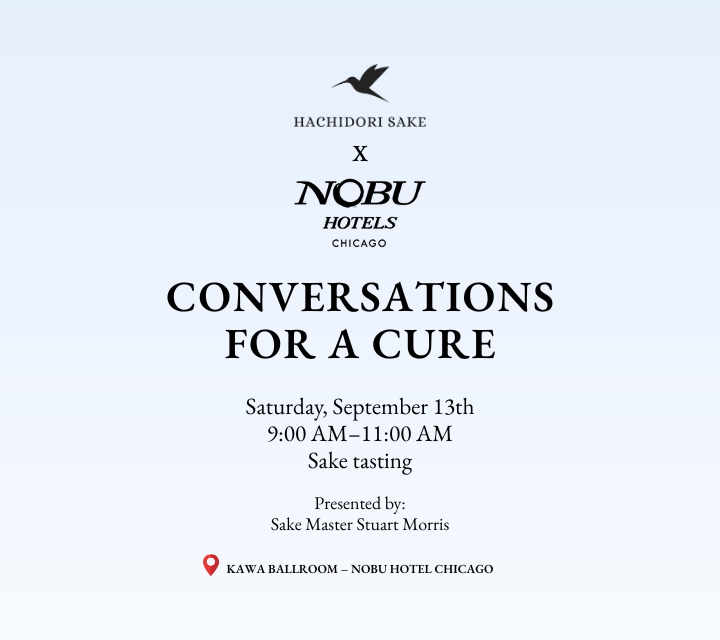 Hachidori Sake x Nobu Hotel